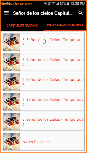 Señor de los cielos Capítulos gratis screenshot