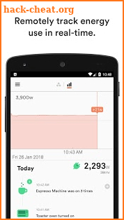 Sense Home Energy Monitor screenshot