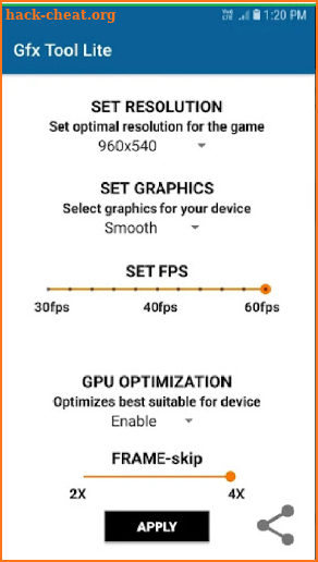 Sensi Lag Booster Pro ++ screenshot