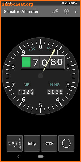 Sensitive Altimeter screenshot