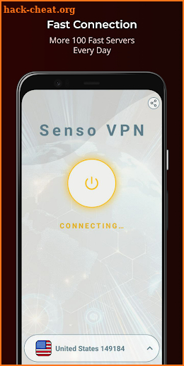 Senso VPN screenshot