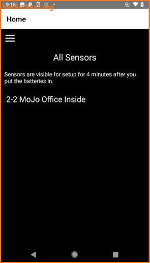 Sensor MoJo screenshot