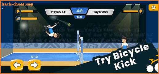 Sepak takraw soccer rabona screenshot