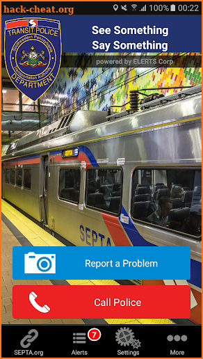 SEPTA Transit Watch screenshot