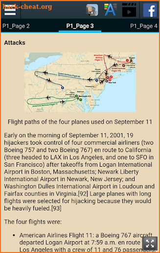 September 11 attacks screenshot