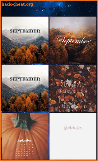 september wallpaper screenshot