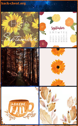 september wallpaper screenshot