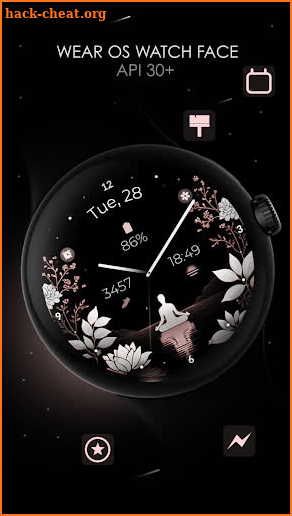 Serene Zen Watch Face screenshot