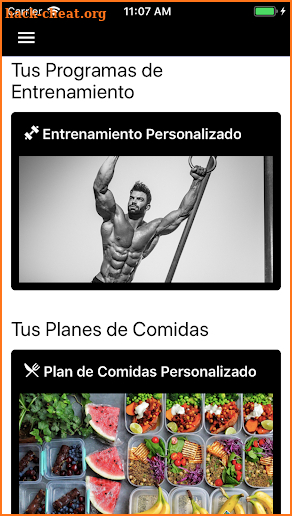 Sergi Constance Fitness screenshot