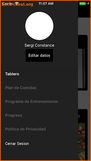 Sergi Constance Fitness screenshot