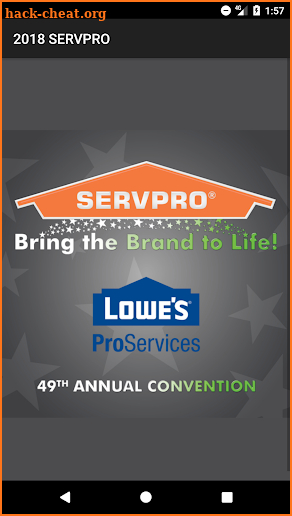 SERVPRO 2018 Convention screenshot