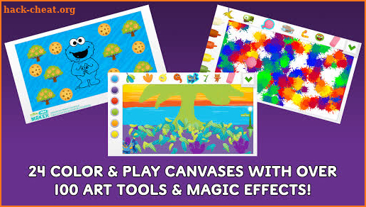 Sesame Street Art Maker screenshot