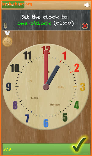 Set The Clock - Telling time screenshot