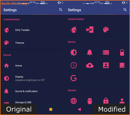 Settings Editor Pro screenshot