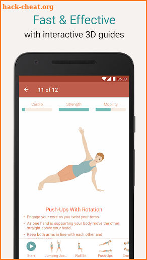 Seven - 7 Minute Workout Training Challenge screenshot