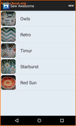 Sew Awesome: Sewing Tracker screenshot