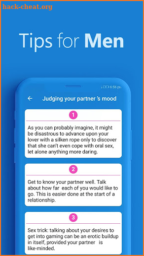 Sex Tips, Tricks and Games screenshot