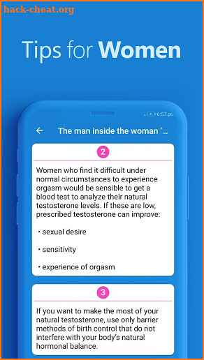 Sex Tips, Tricks and Games screenshot