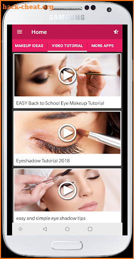 Sexy Eye Makeup step By Step screenshot