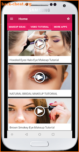 Sexy Eye Makeup step By Step screenshot