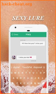 Sexy Lure Keyboard Theme screenshot