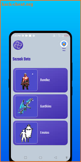 Sezaak beta screenshot