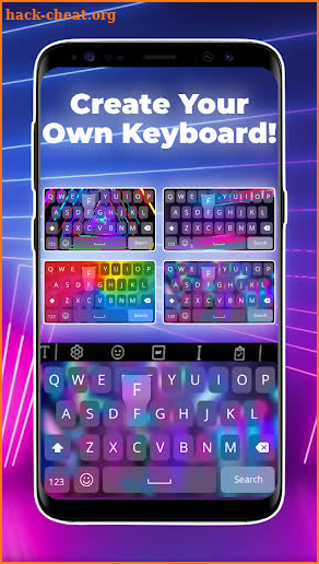 SG LED Neon Keyboard screenshot