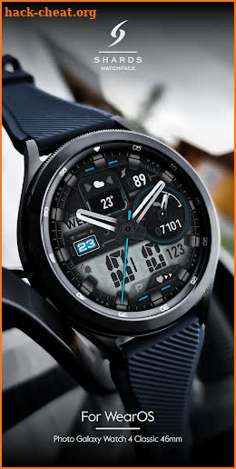 SH039 Watch Face, WearOS watch screenshot