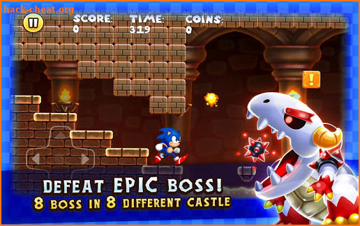 Shadow Metal Blue Sonic Speedy Adventure World screenshot