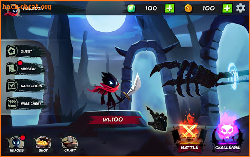 Shadow Stickman: Fight for Justice screenshot