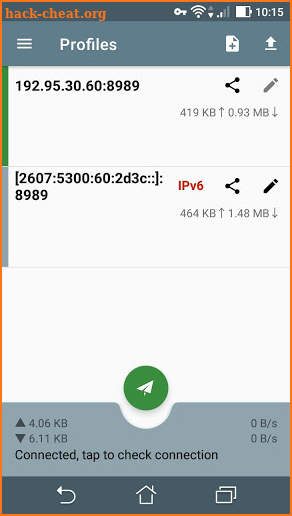 Shadowsocks Free Account screenshot