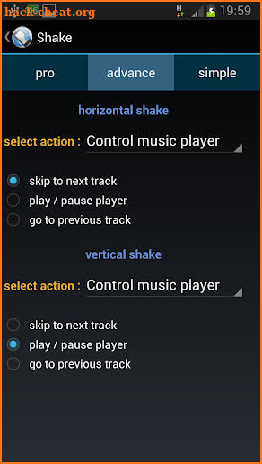 Shake screenshot