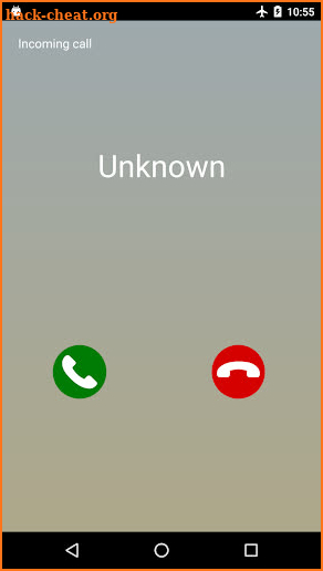 Shake Fake Call Escape screenshot