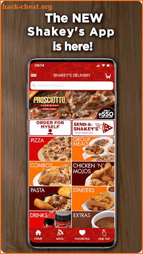 Shakey's New App screenshot