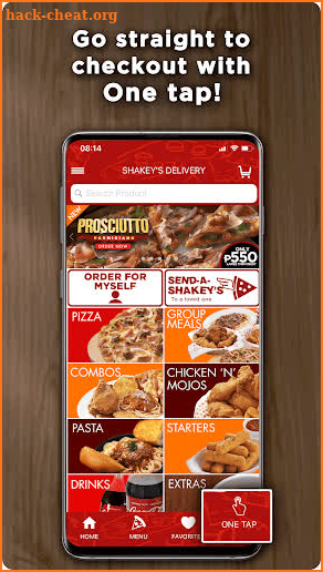 Shakey's New App screenshot