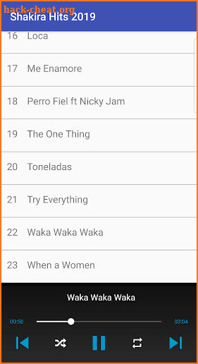 Shakira Ringtones Musics- Hits 2019-(Offline) screenshot
