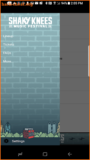 Shaky Knees Music Fest App screenshot
