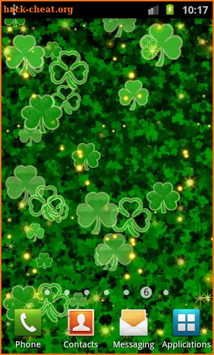 Shamrock Live Wallpaper screenshot