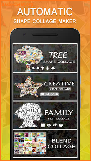 Shape Collage - Automatic Photo Collage Maker screenshot