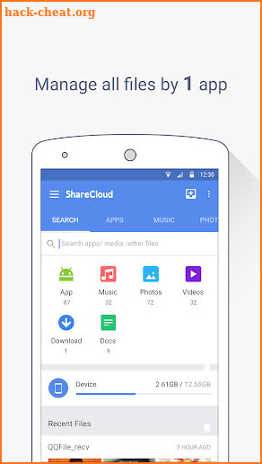 ShareCloud - Share By 1-Click screenshot