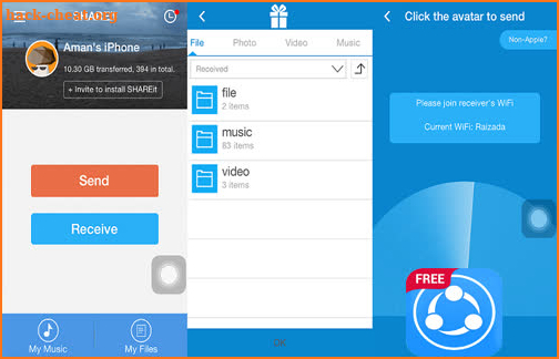 SHAREit - Files Transfer & Share Tips 2020 Free screenshot