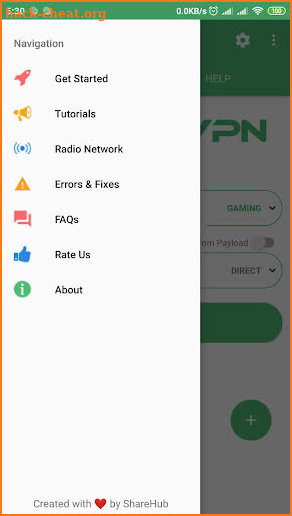 ShareVPN screenshot