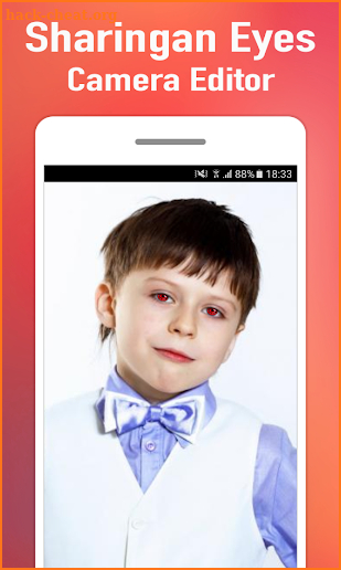 Sharingan Eyes Camera Editor screenshot