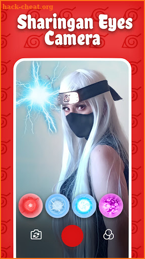 Sharingan Eyes - Camera Photo Editor screenshot