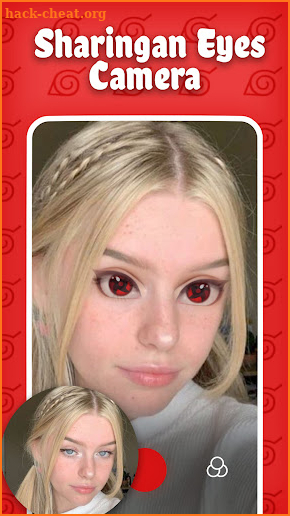 Sharingan Eyes - Camera Photo Editor screenshot