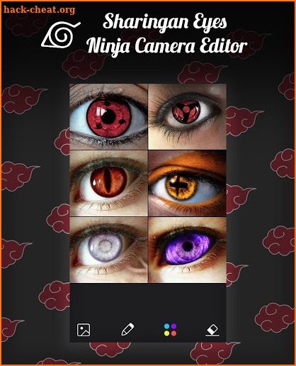 Sharingan Eyes - Ninja Camera Editor screenshot