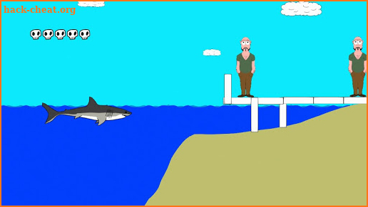 SHARK KNIFE ATTACK GAME screenshot