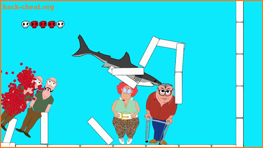 SHARK KNIFE ATTACK GAME screenshot