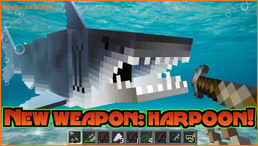 SharkCraft : Underwater Survival Hunter MODS MCPE screenshot