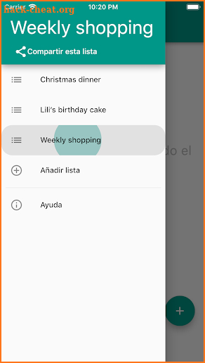 Sharlist: Shopping lists for families screenshot